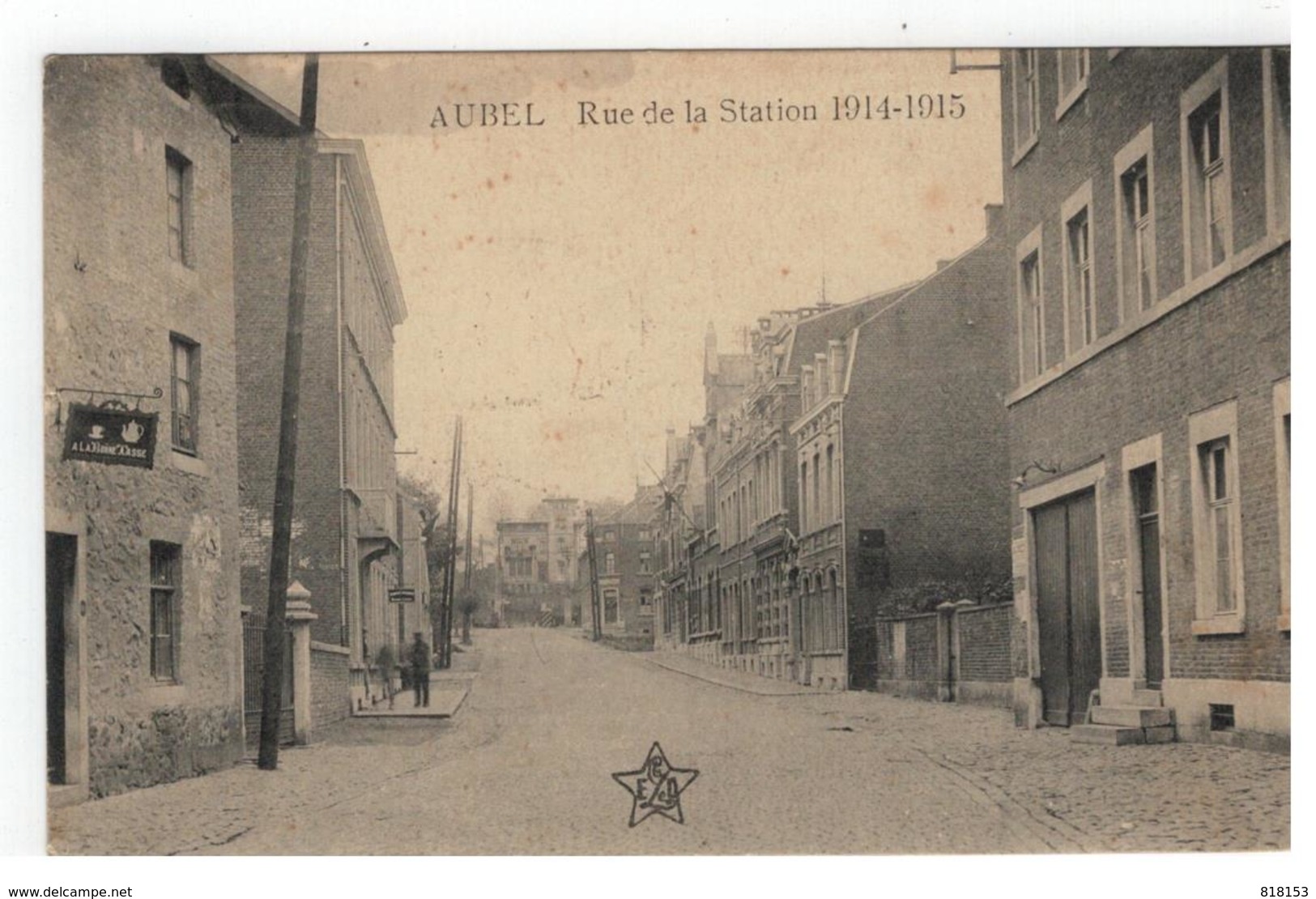 AUBEL  Rue De La Station 1914-1915 - Aubel