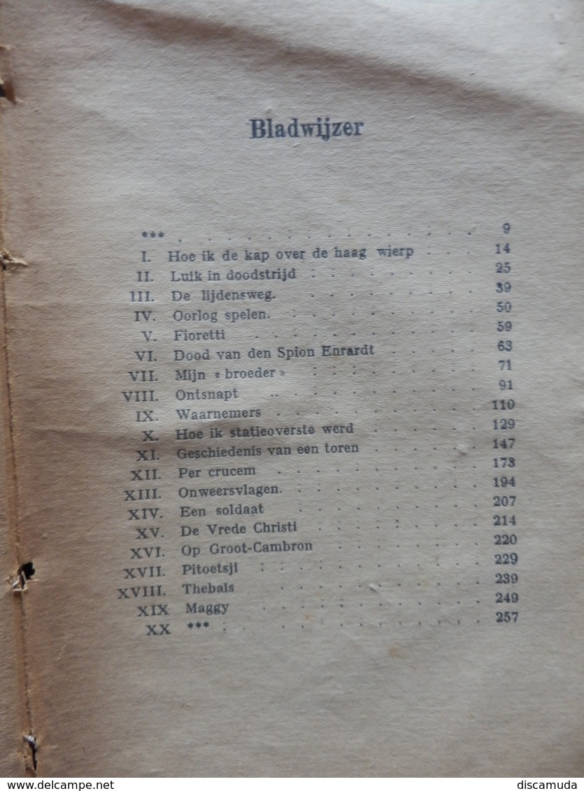 Diksmuide - Nieuwpoort - Ieper - Mijn Roode Klooster - Oorlog 1914-18