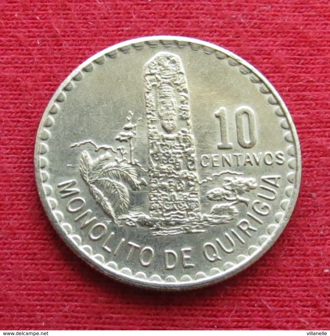 Guatemala 10 Centavos 1974 KM# 274 - Guatemala