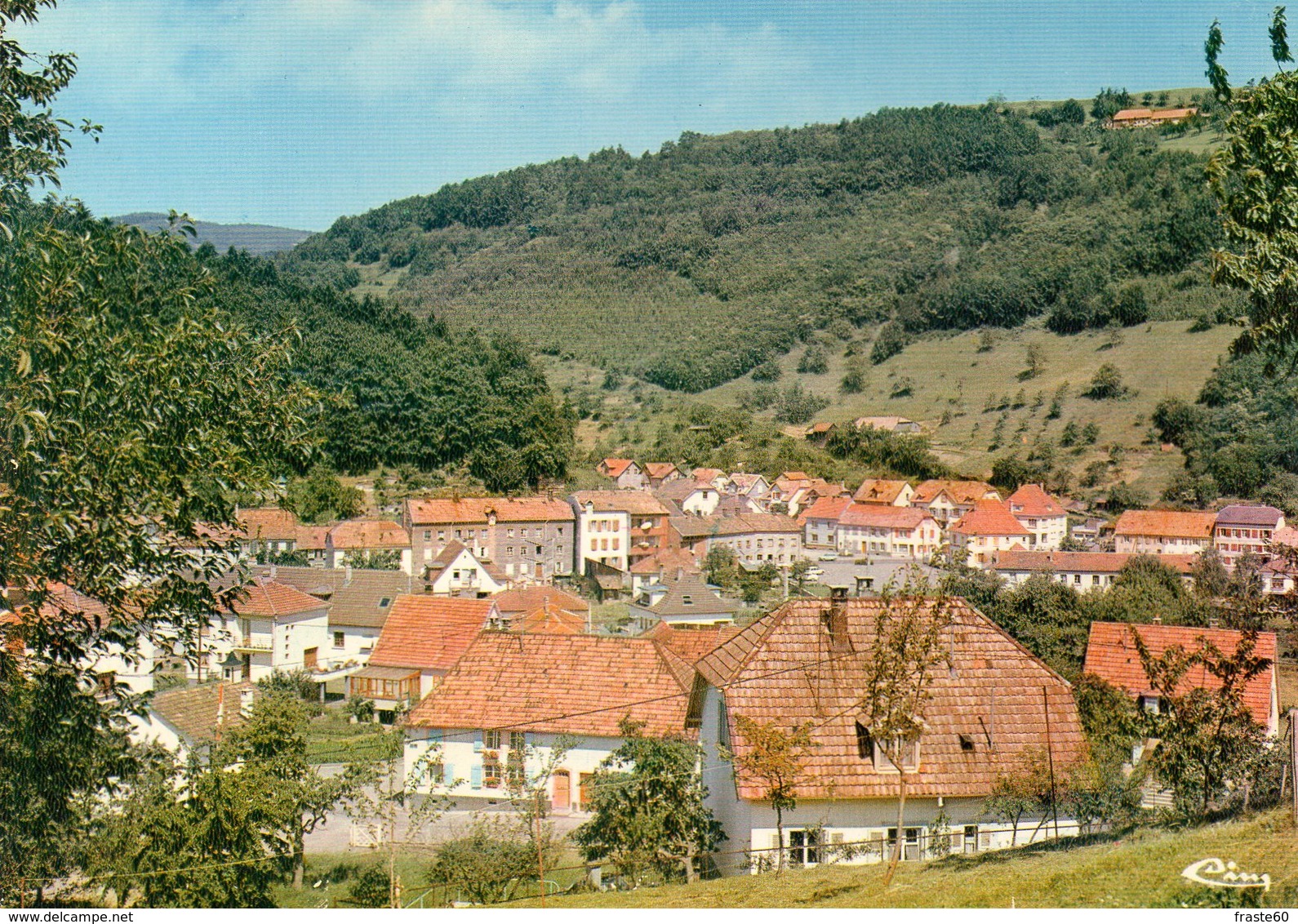 Sainte Croix Aux Mines - Vue Générale - Le Square Général De Gaulle - Sainte-Croix-aux-Mines