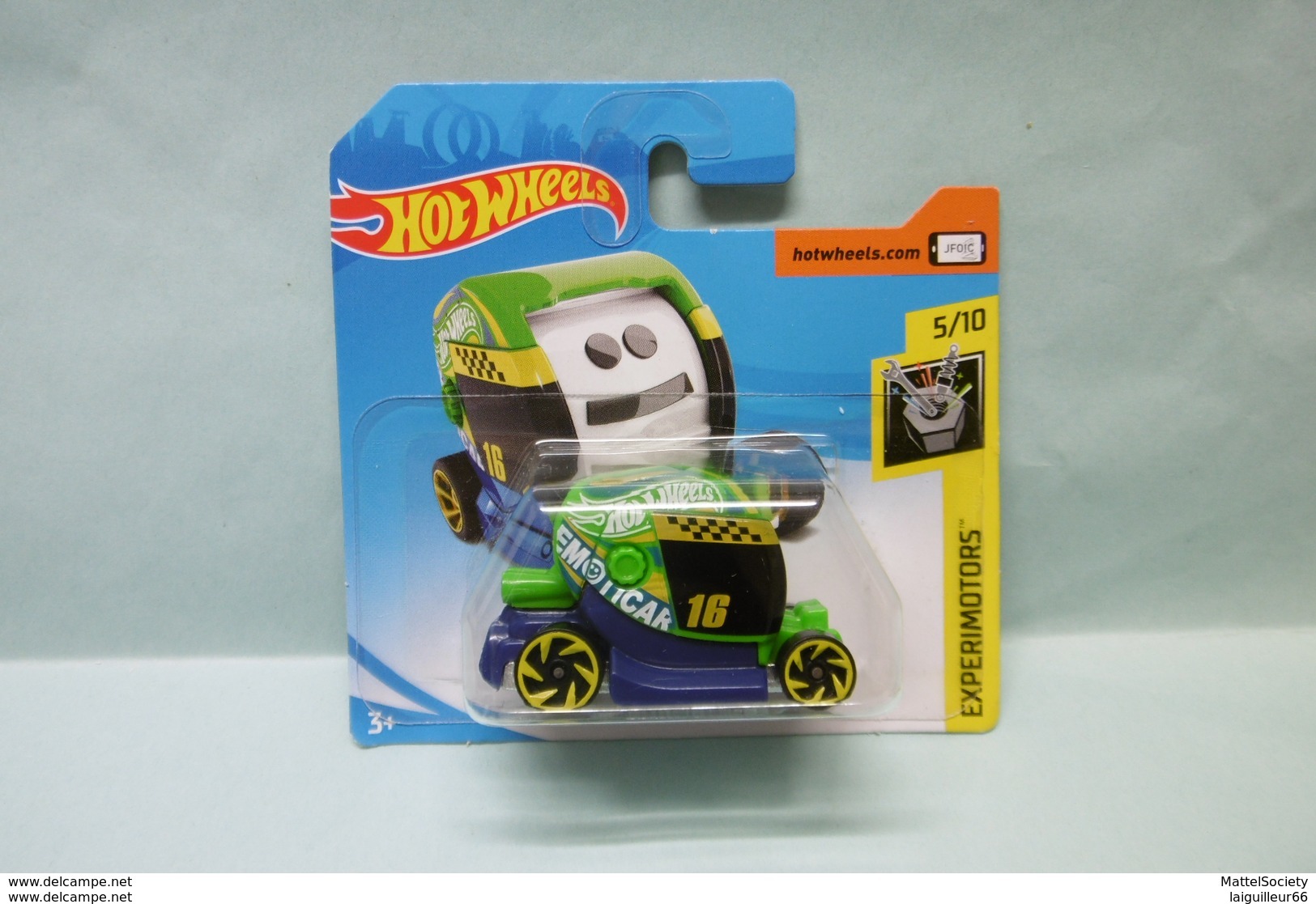 Hot Wheels - EMOTICAR - 2018 Experimotors HOTWHEELS EU Short Card 1/64 - HotWheels