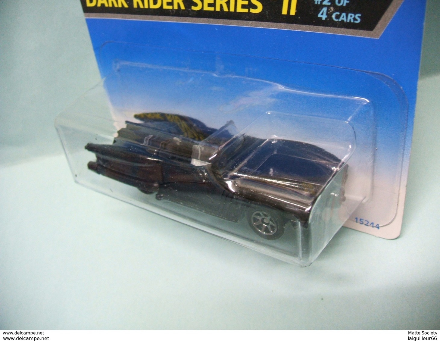 Hot Wheels - STREET BEAST Studebaker - 1996 Dark Rider II - Collector 401 HOTWHEELS US Long Card 1/64 - HotWheels