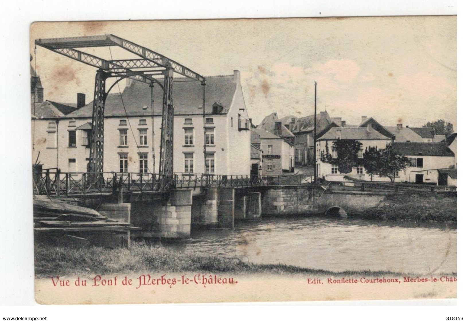 Vue Du Pont De Merbes-le-Château - Merbes-le-Château