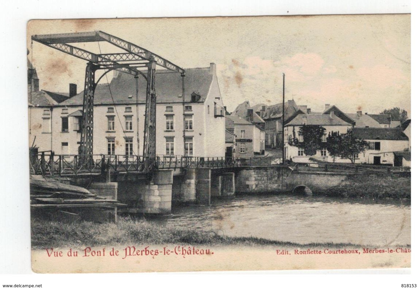 Vue Du Pont De Merbes-le-Château - Merbes-le-Chateau