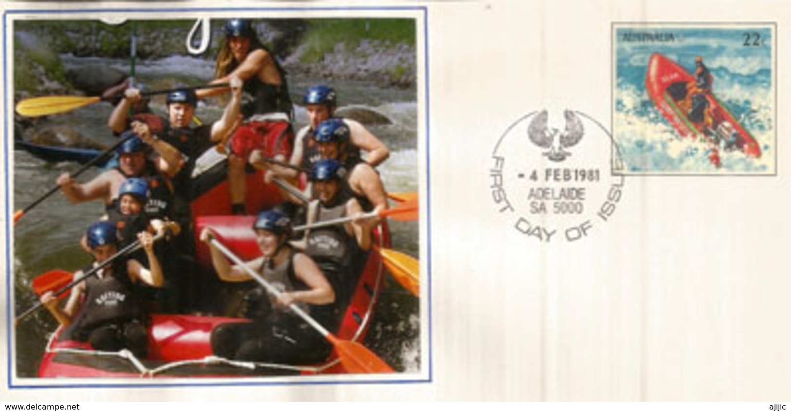 Rafting Australia, Letter From Adelaide (South-Australia) - Rafting