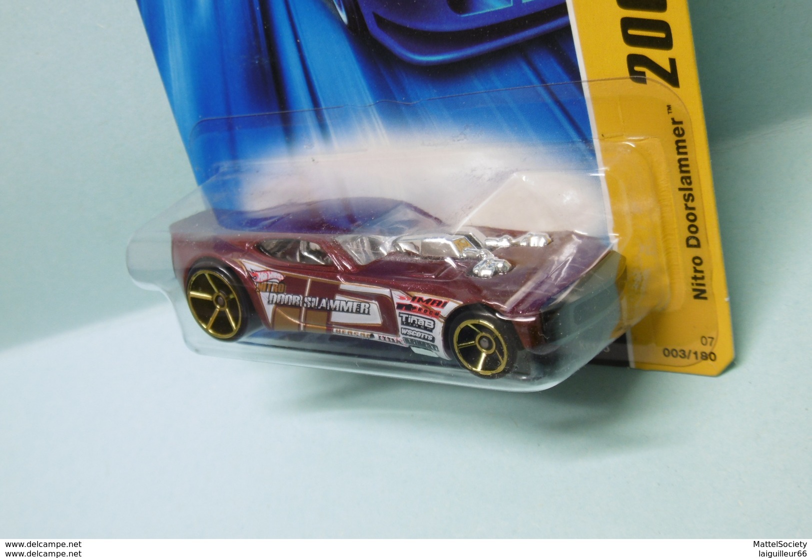 Hot Wheels - NITRO DOORSLAMMER - 2007 New Models HOTWHEELS US Long Card 1/64 - HotWheels