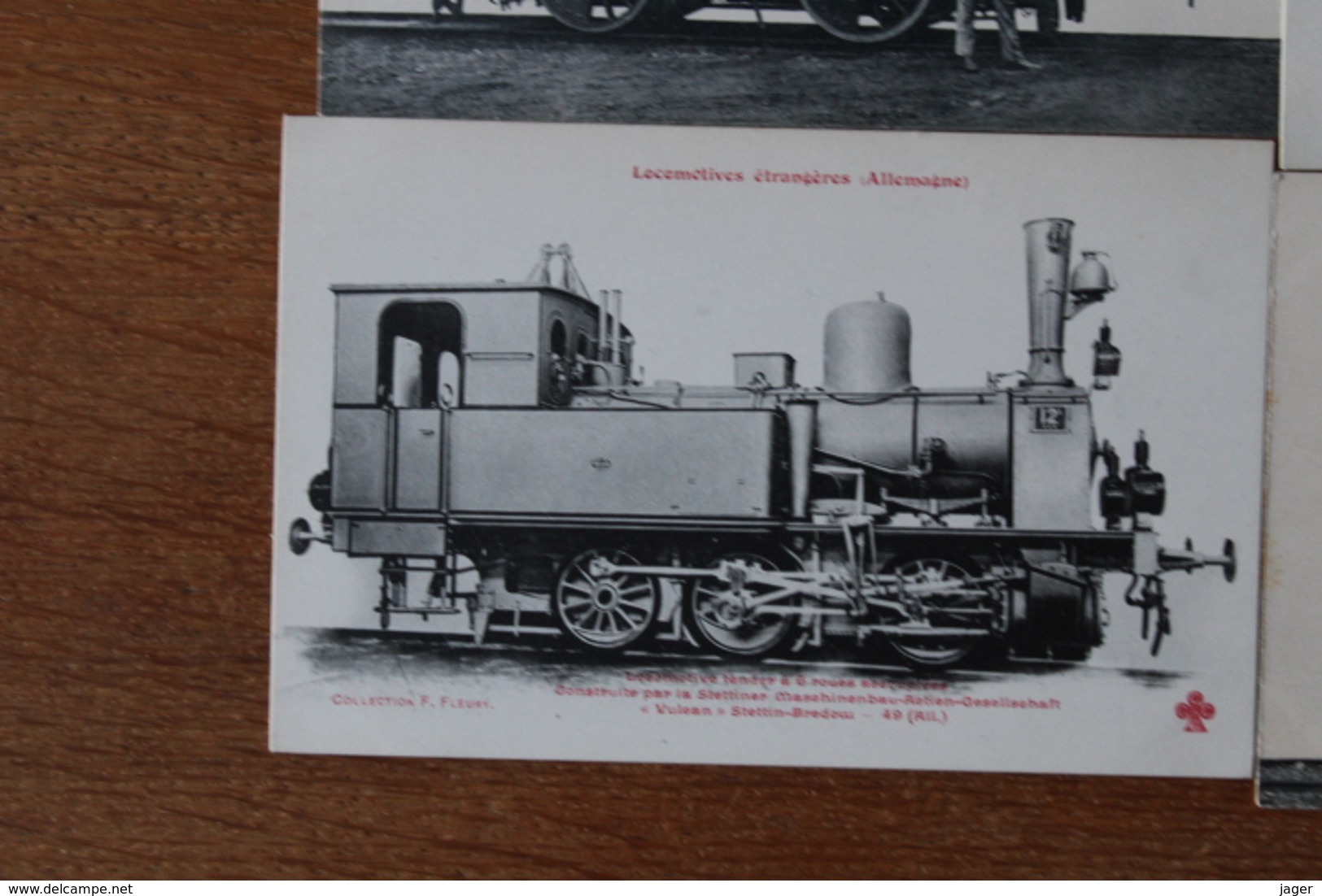 4 Cpa  Locomotives   Allemagne Dont  Cassel Naumburg - Trains