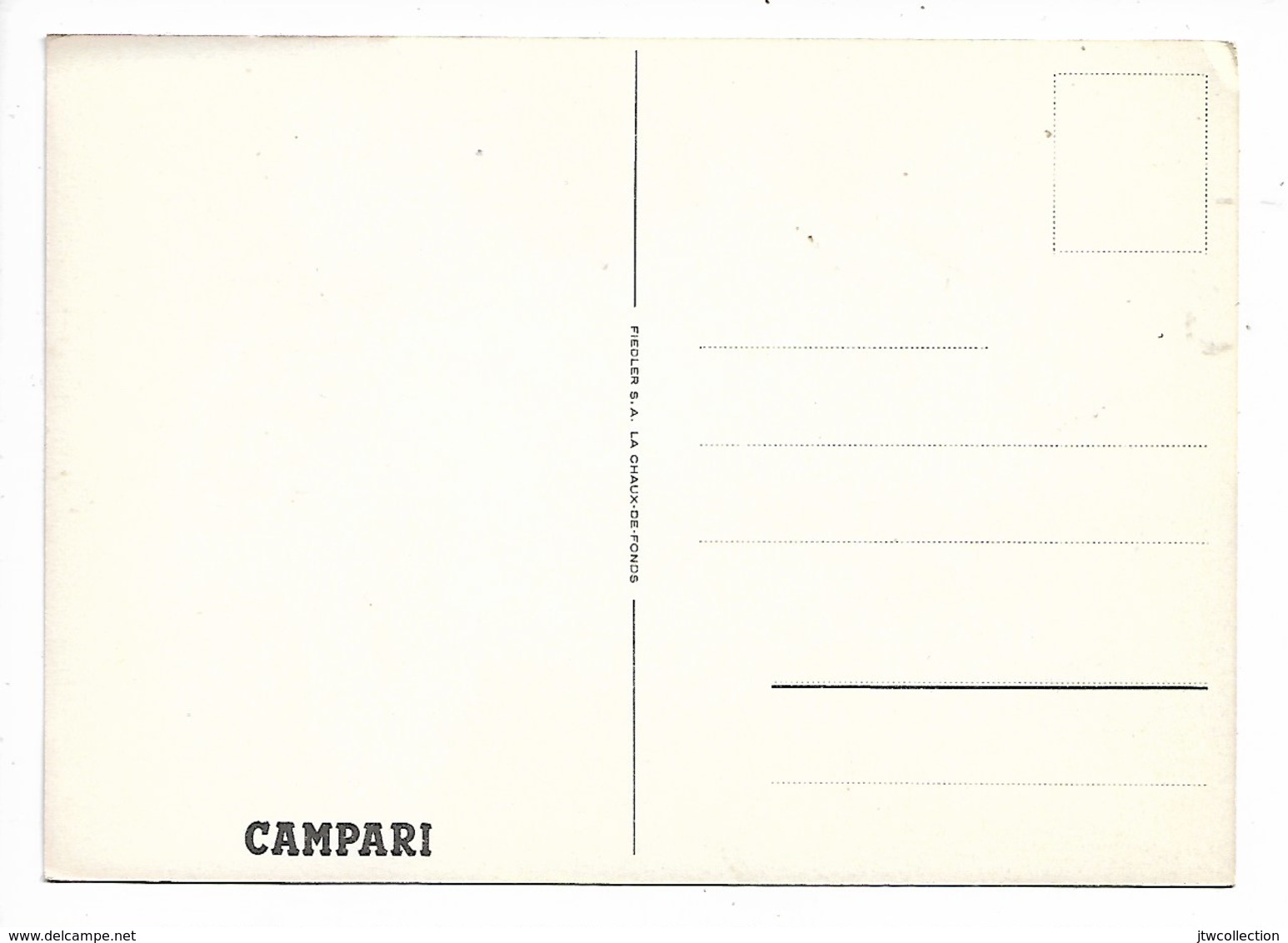 Campari - Non Viaggiata - Pubblicitari