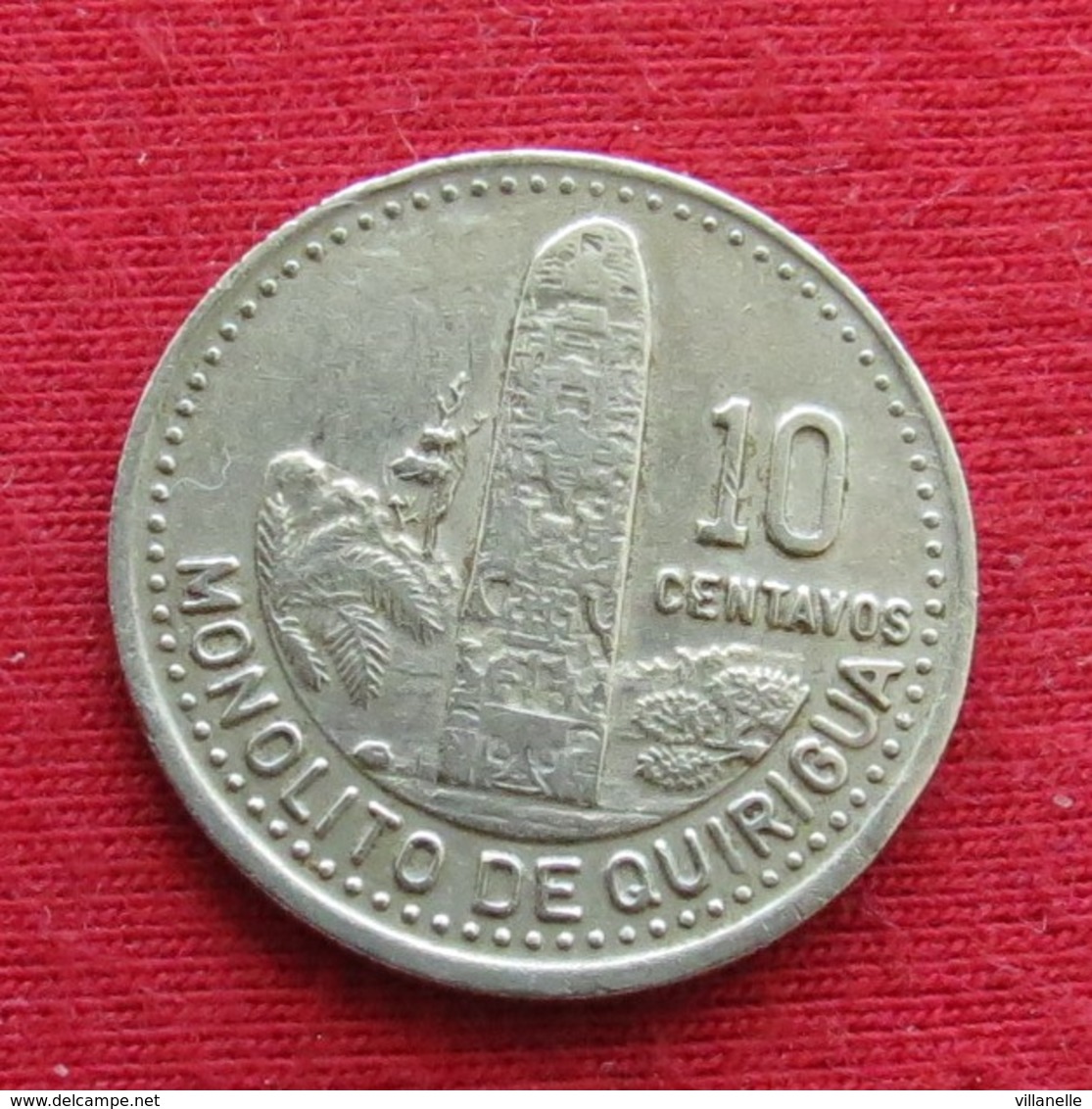 Guatemala 10 Centavos 1990 KM# 277.5 - Guatemala