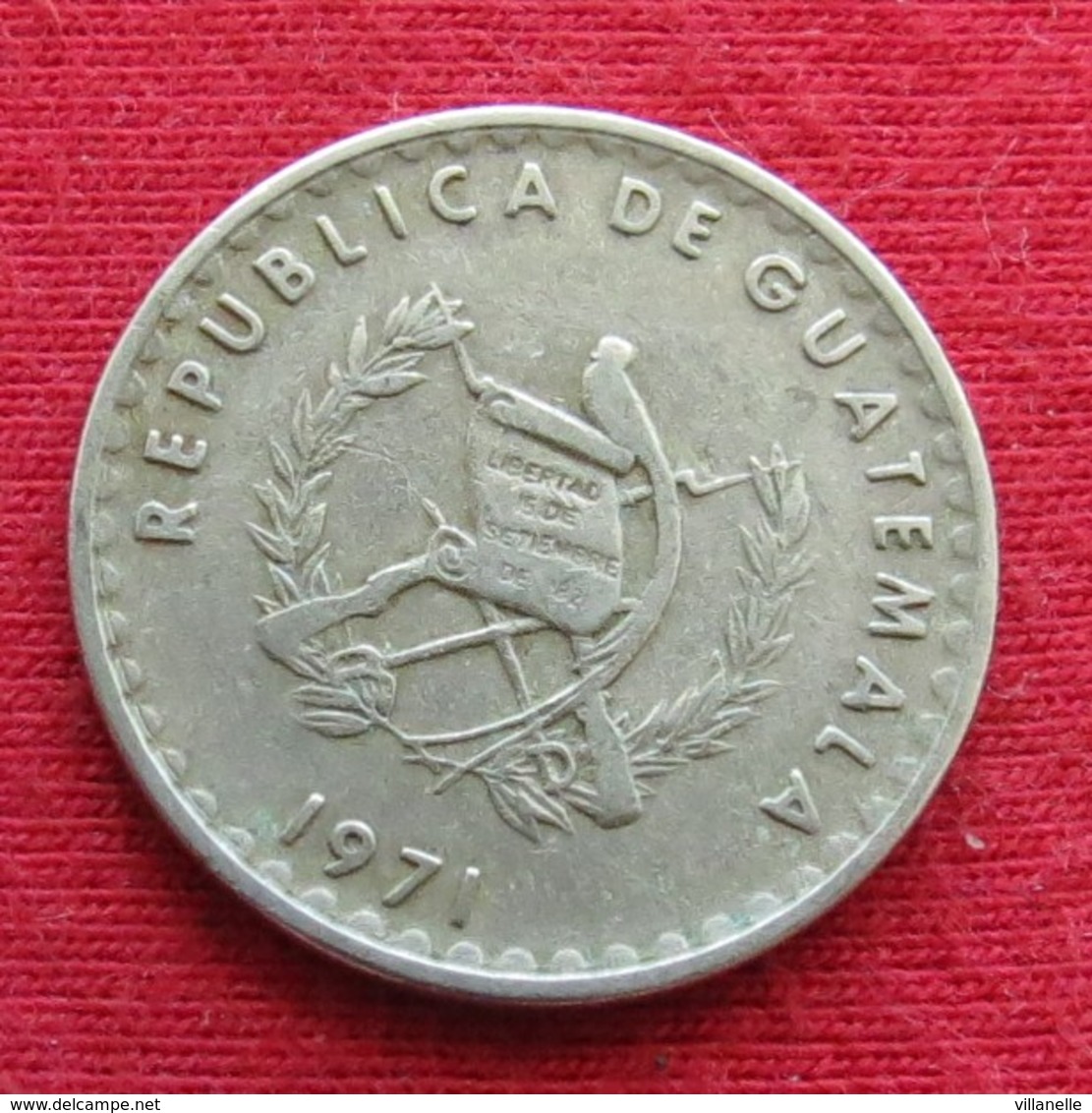 Guatemala 10 Centavos 1971 KM# 271 - Guatemala