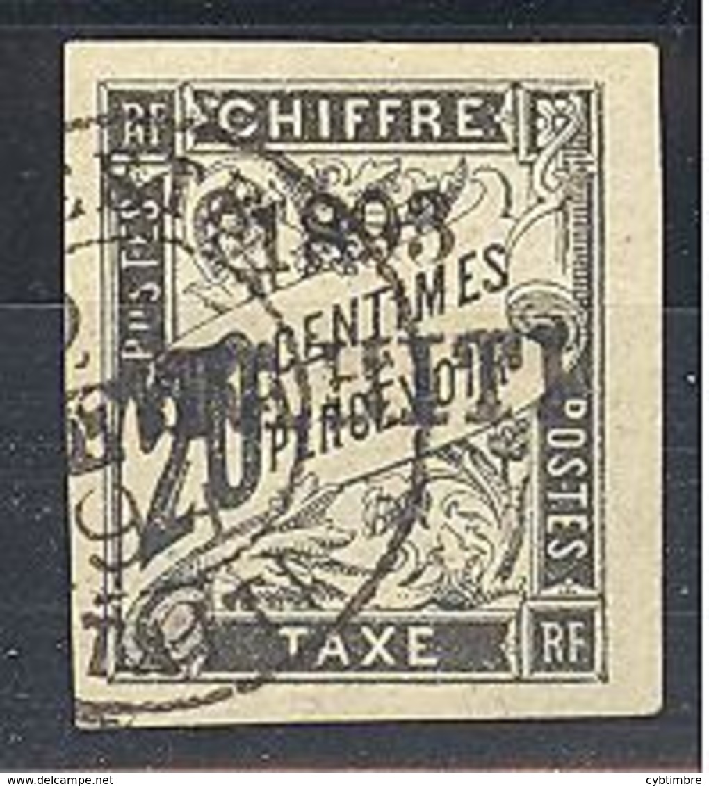 Tahiti: Yvert N° Taxe 21° - Used Stamps