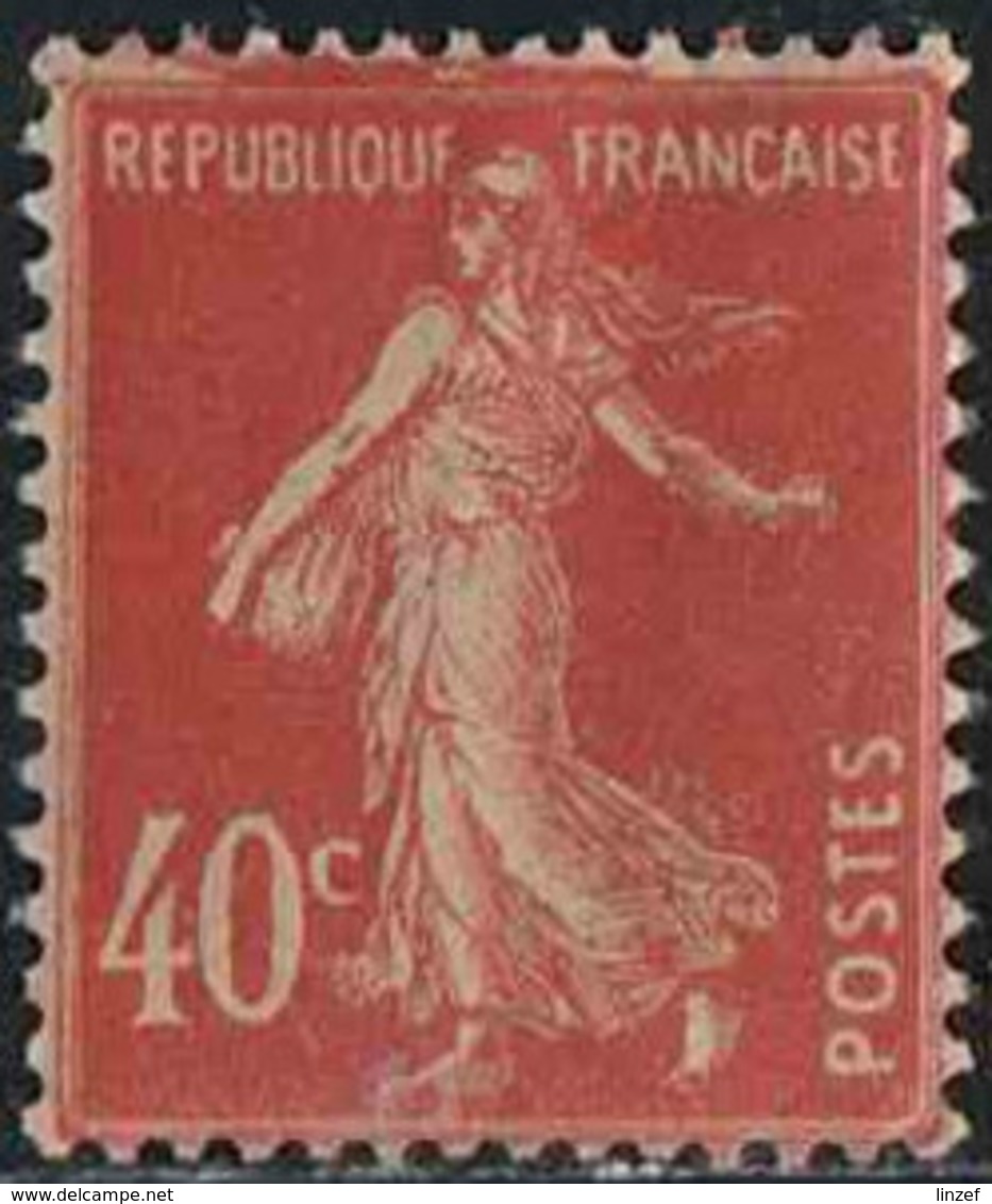France 1924 Yv. N°194 - 40c Vermillon - Neuf ** - 1906-38 Semeuse Con Cameo