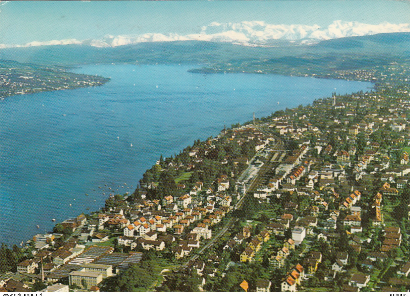 SWITZERLAND - Thalwil Und Die Alpen 1975 - Thalwil