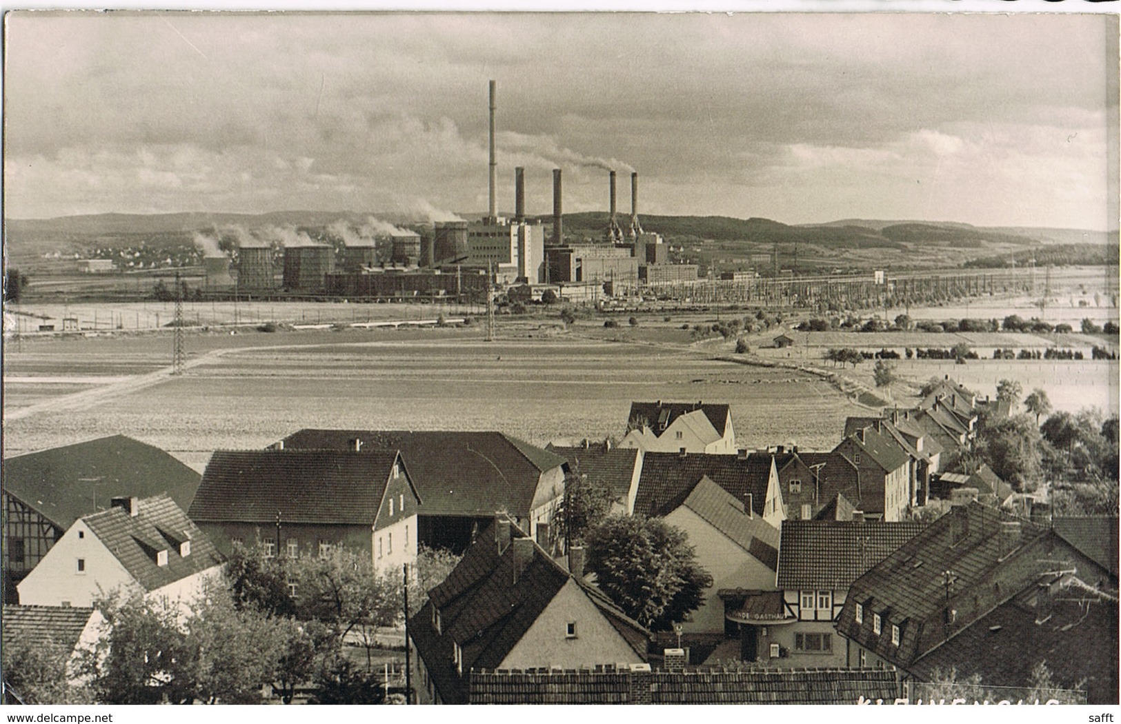 AK Borken, OT Kleinenglis, Braunkohlerevier 1965 - Borken