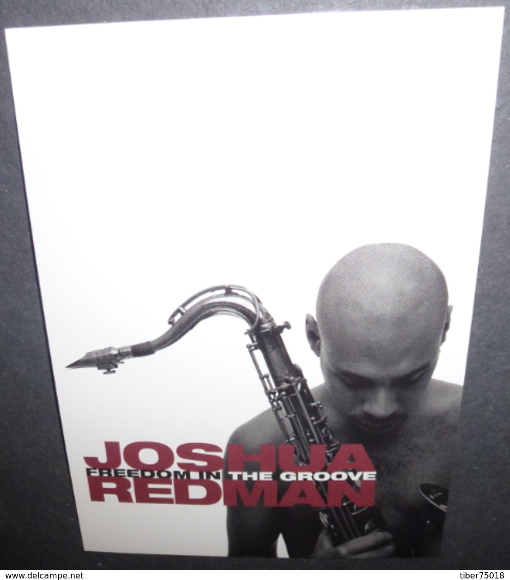 Carte Postale - Joshua Redman (saxophoniste) Freedom In The Groove - Publicité