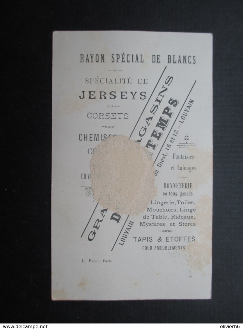 CHROMO BELGIQUE (V1905) GRAND MAGASIN DU PRINTEMPS (2 Vues) Louvain - Autres & Non Classés