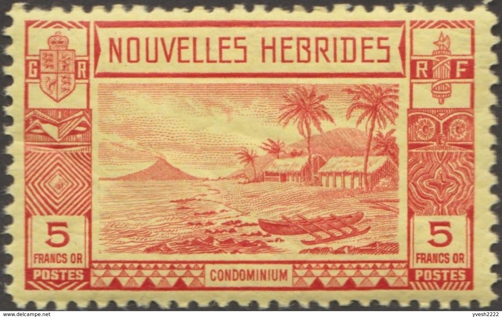 Nouvelles Hébrides 1938 Y&T 100 à 111, Michel 109 à 120. Usage courant. Neufs sans charnière, MNH. Superbe qualité