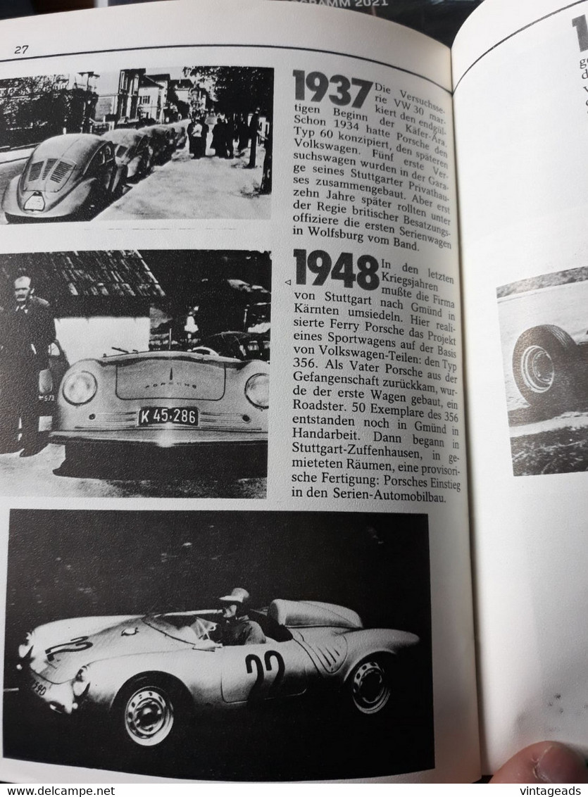AD303 Porsche Modell Club Clubzeitschrift, Sonderausgabe Nr. 9, 50 Jahre Porsche, Neuwertiger Zustand, Deutsch - Automobile & Transport