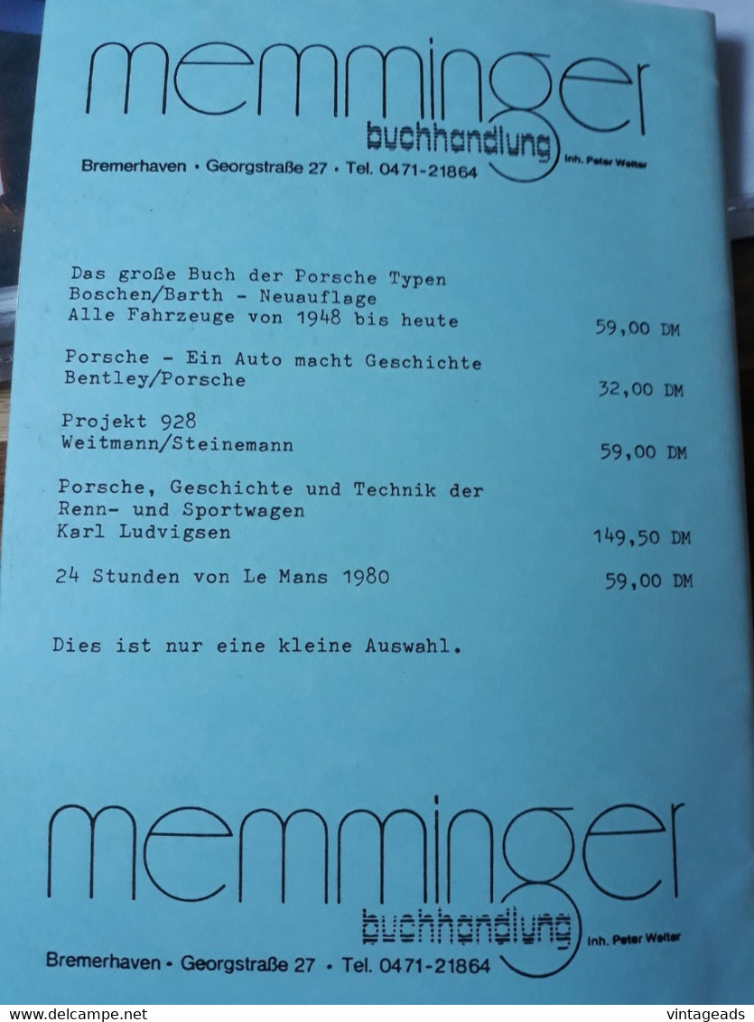 AD303 Porsche Modell Club Clubzeitschrift, Sonderausgabe Nr. 9, 50 Jahre Porsche, Neuwertiger Zustand, Deutsch - Automobili & Trasporti