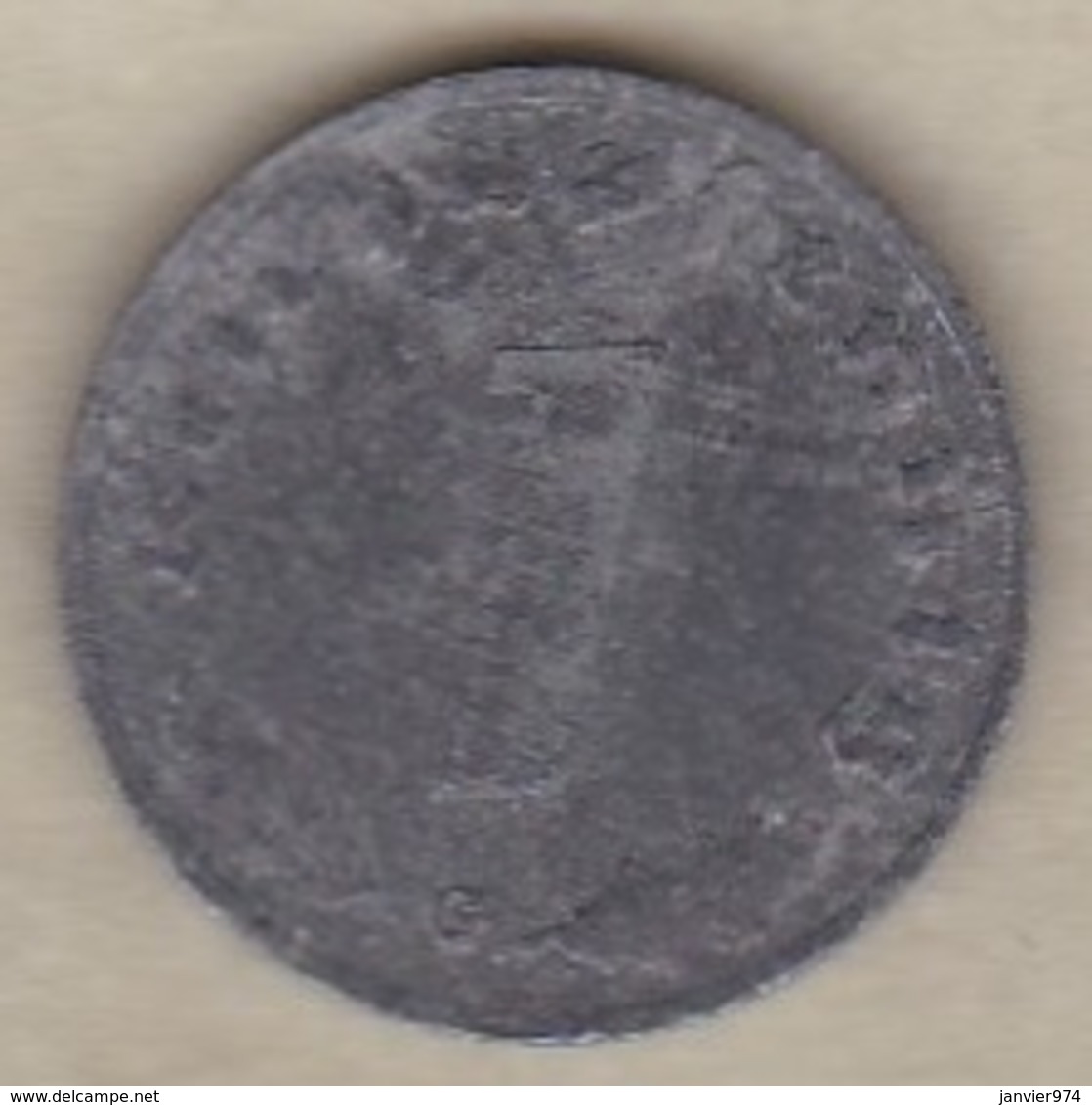 1 Reichspfennig 1944 G (KARLSRUHE) En Zinc - 1 Reichspfennig