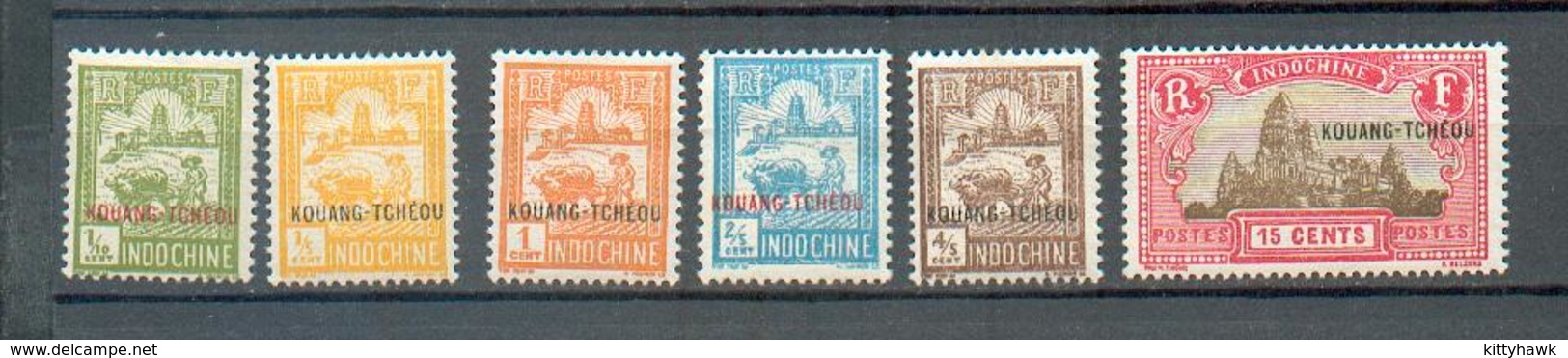 Kouang 77  - YT 73 à 77 / 89 *  - CC - Unused Stamps