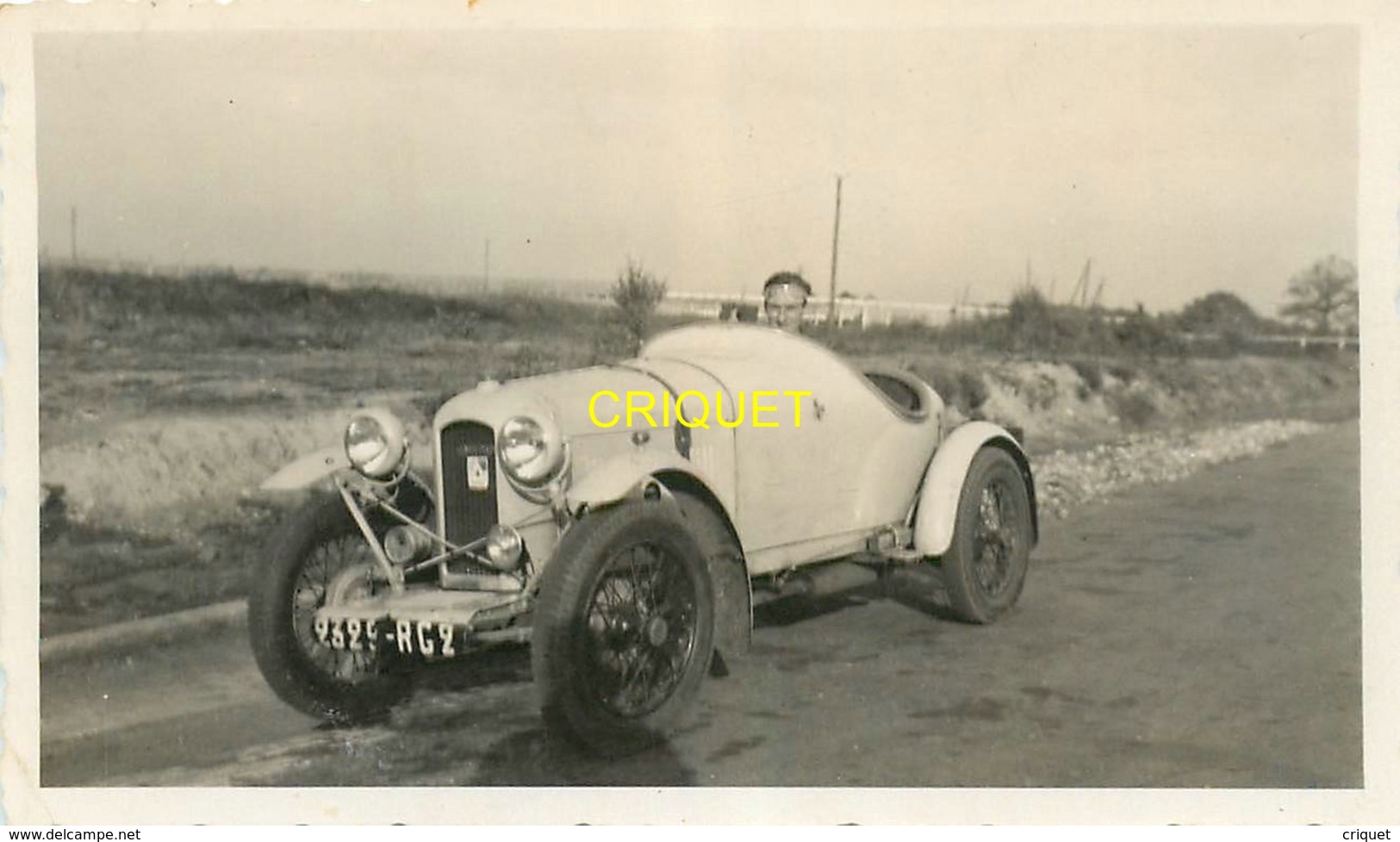 Automobile, Superbe Photo Originale D'une Amilcar Et De Son Conducteur, Phot. Velox - Autres & Non Classés