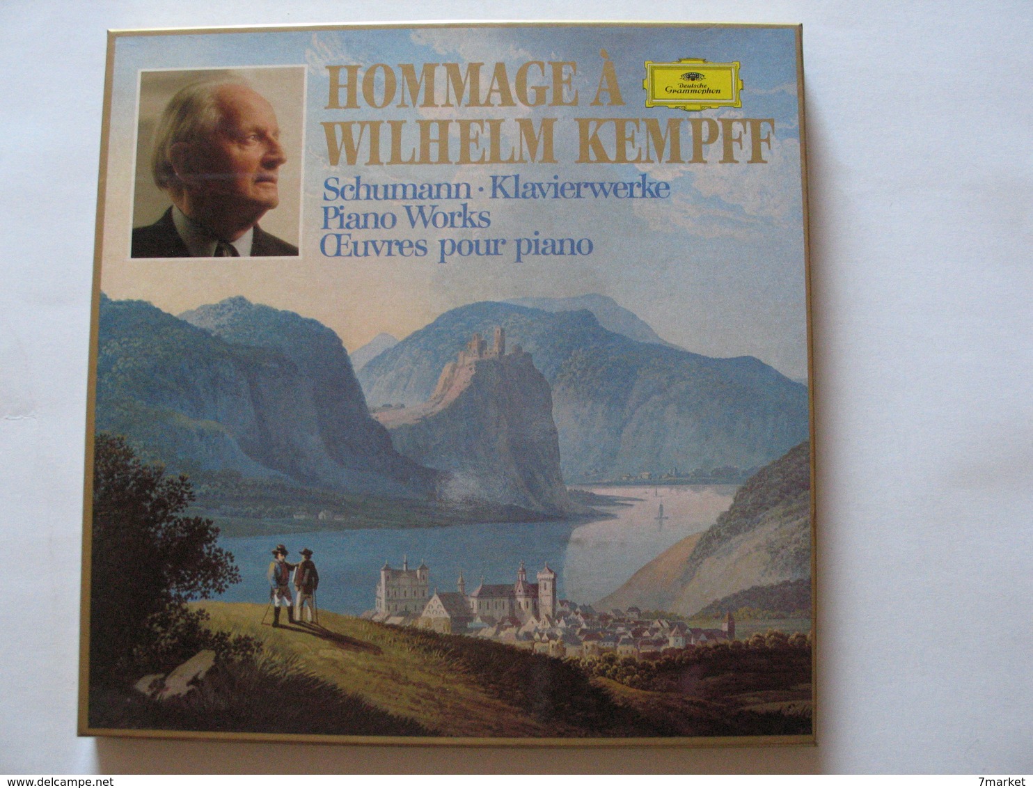 LP/ Hommage à Wilhelm Kempff. Robert Schumann - Oeuvres Pour Piano / Coffret 6 LP - Classique