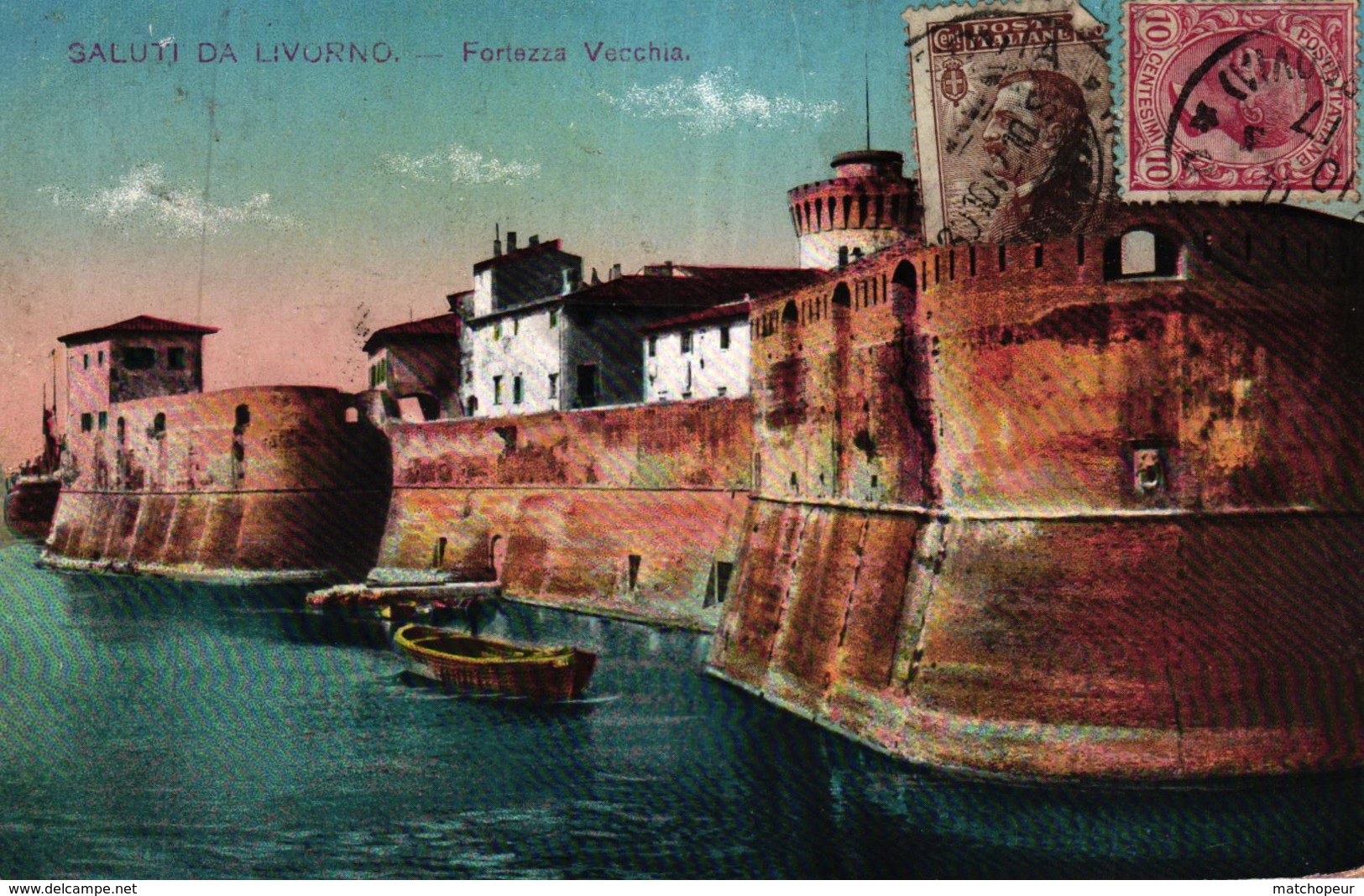 LOT DE 8 CPA DE LIVORNO - ITALIE