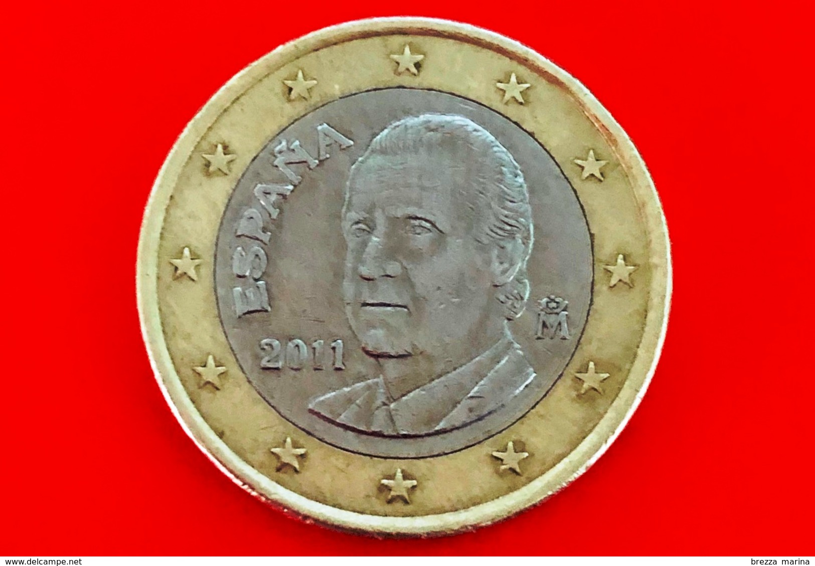 SPAGNA - 2011 - Moneta - Ritratto Del Re Di Spagna Juan Carlos I - Euro - 1.00 - Slovenia