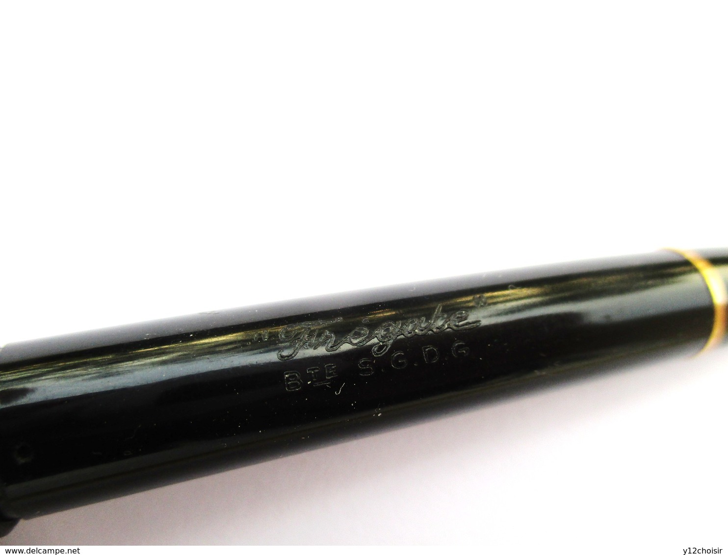 ANCIEN STYLO PLUME IRIDIUM POINT 4 OR ? FREGATE Bte S.G.D.G. - Pens