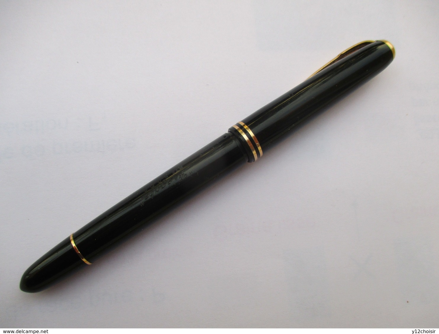 ANCIEN STYLO PLUME IRIDIUM POINT 4 OR ? FREGATE Bte S.G.D.G.