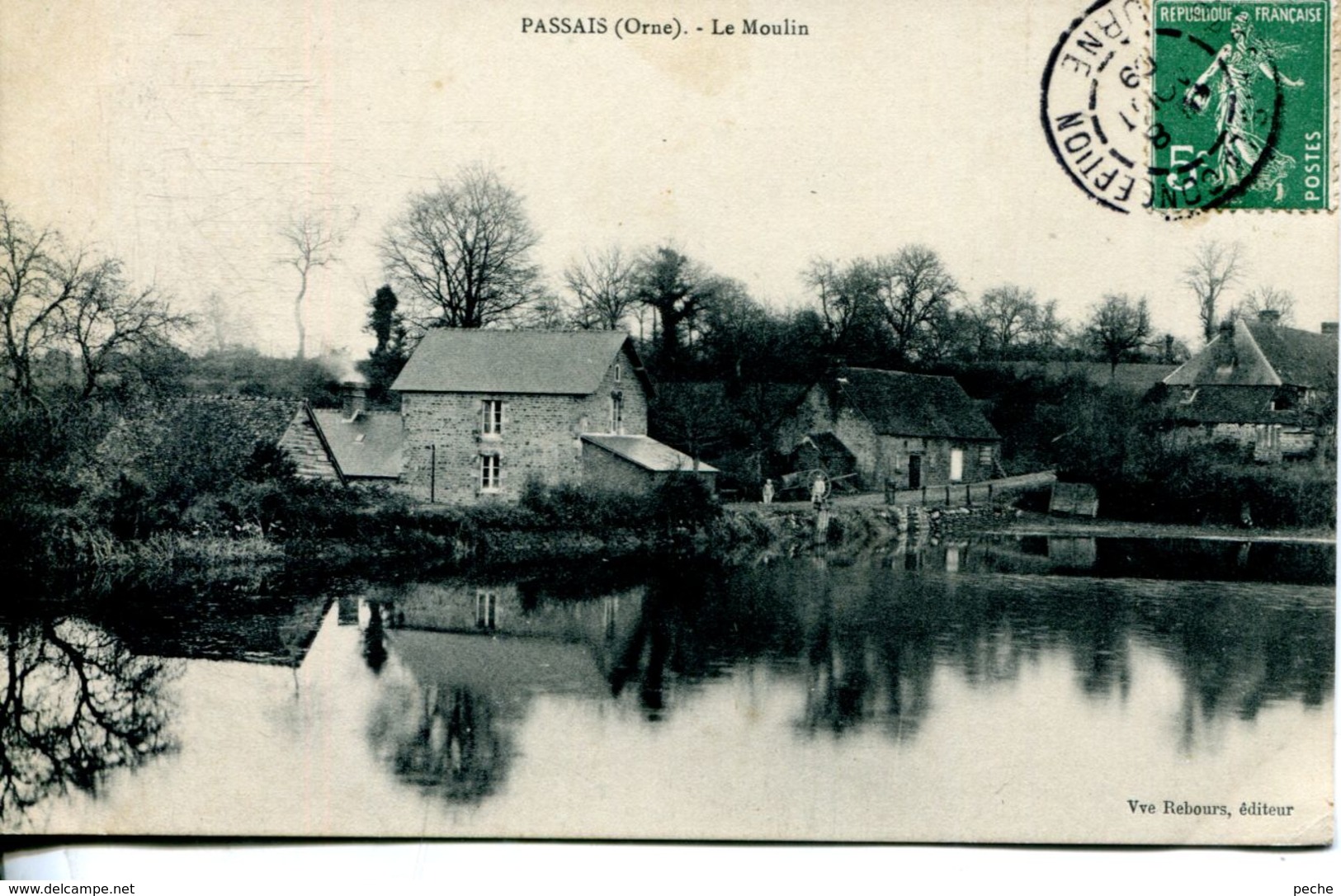 N°2957 A -cpa Passais -le Moulin- - Autres & Non Classés