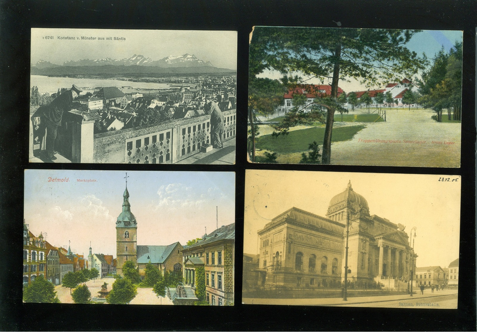 Beau lot de 60 cartes postales d' Allemagne Deutschland     Mooi lot van 60 postkaarten van Duitsland - 60 scans