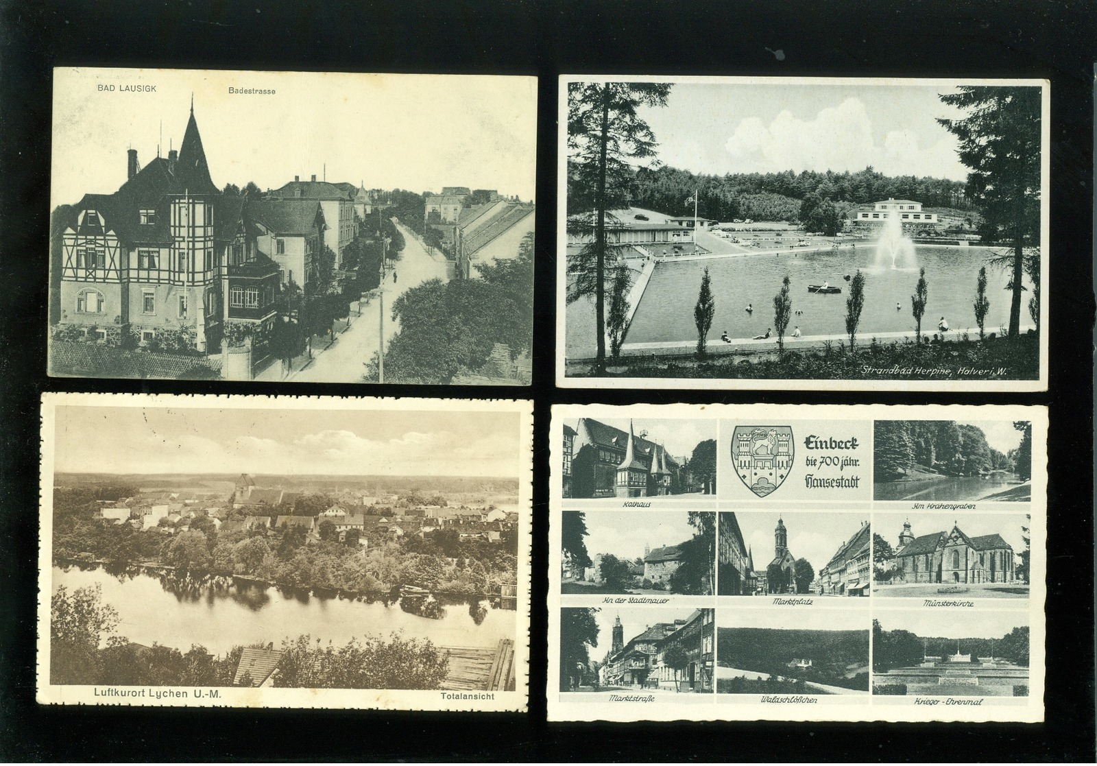 Beau lot de 60 cartes postales d' Allemagne Deutschland     Mooi lot van 60 postkaarten van Duitsland - 60 scans