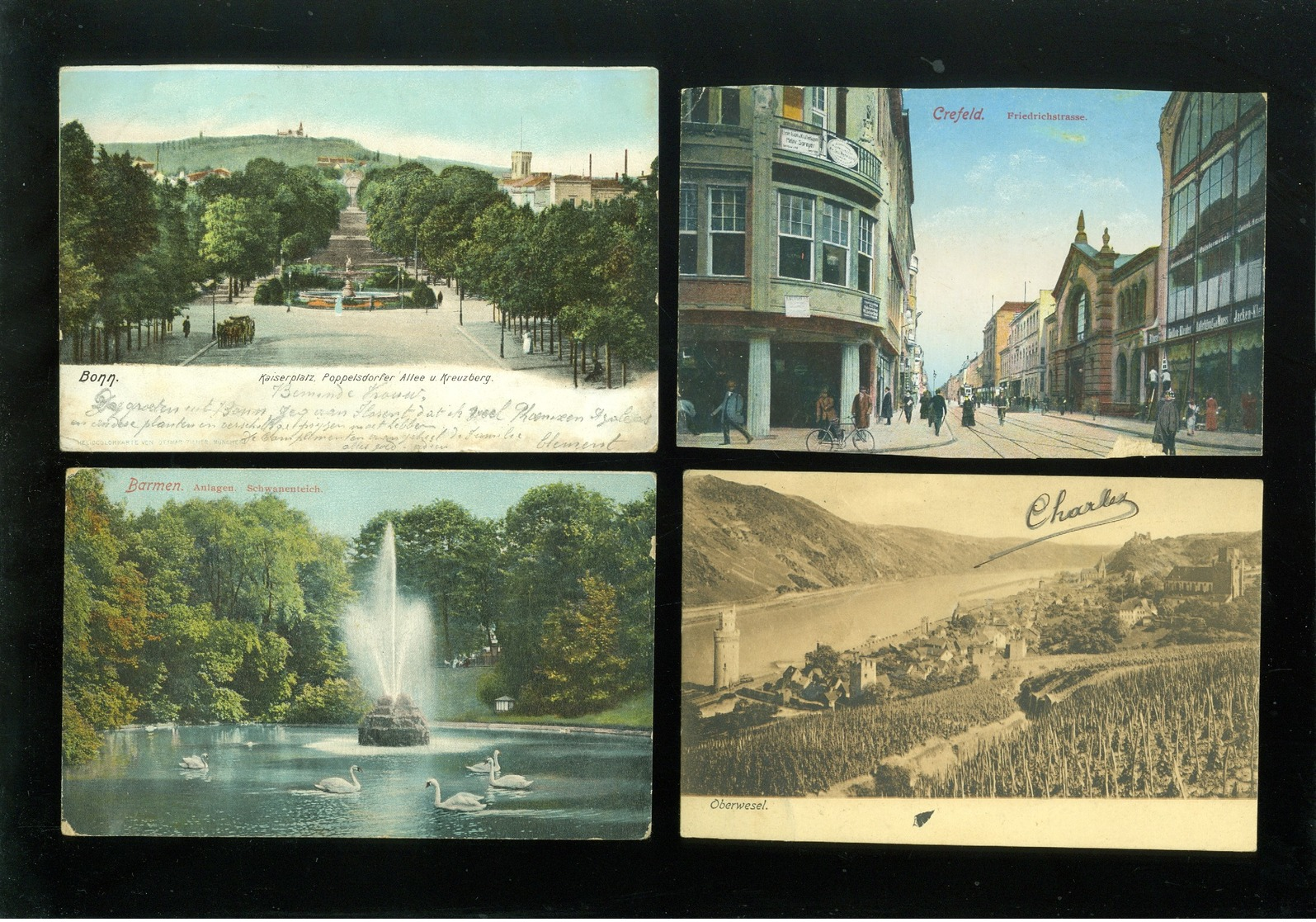 Beau lot de 60 cartes postales d' Allemagne Deutschland     Mooi lot van 60 postkaarten van Duitsland - 60 scans