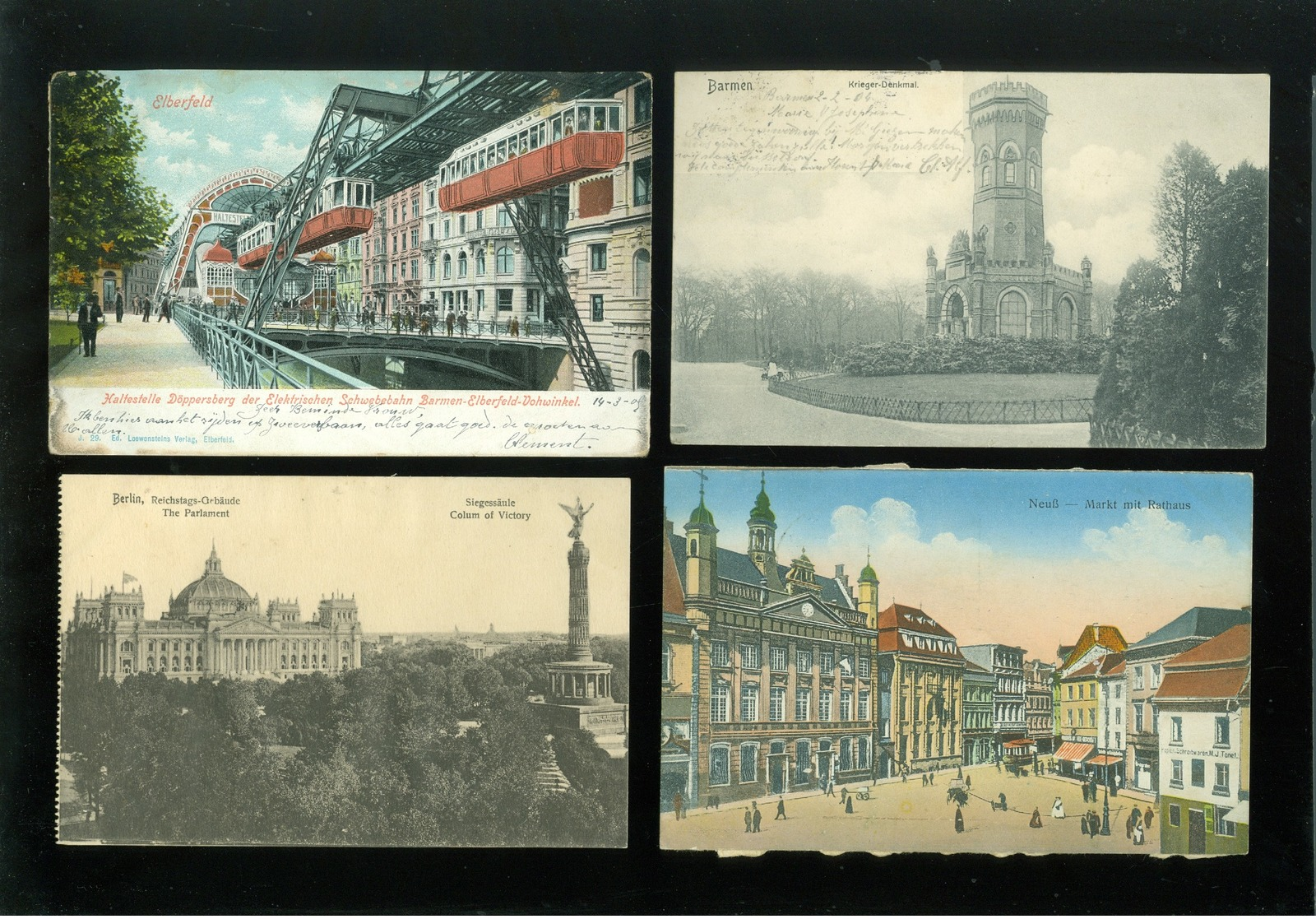 Beau lot de 60 cartes postales d' Allemagne Deutschland     Mooi lot van 60 postkaarten van Duitsland - 60 scans