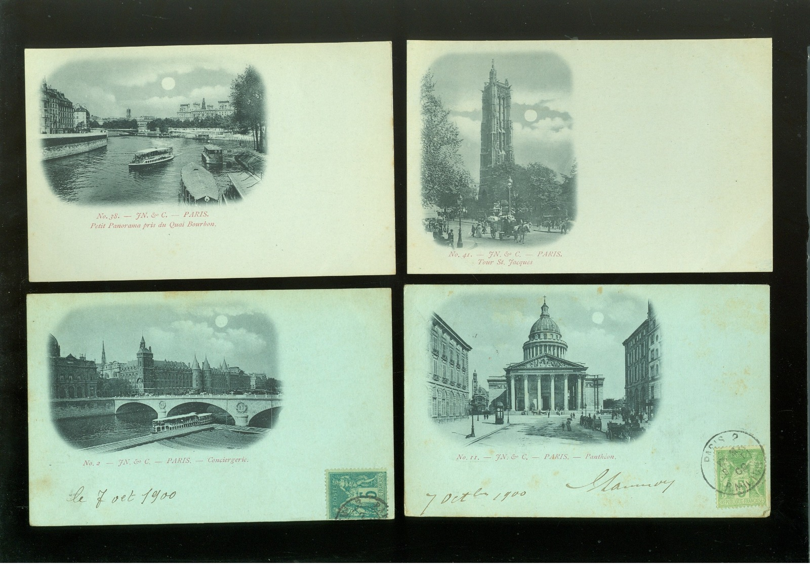 Beau Lot De 20 Cartes Postales De France  Paris  Clair De Lune     Mooi Lot Van 20 Postkaarten Van Frankrijk  Parijs - 5 - 99 Cartes