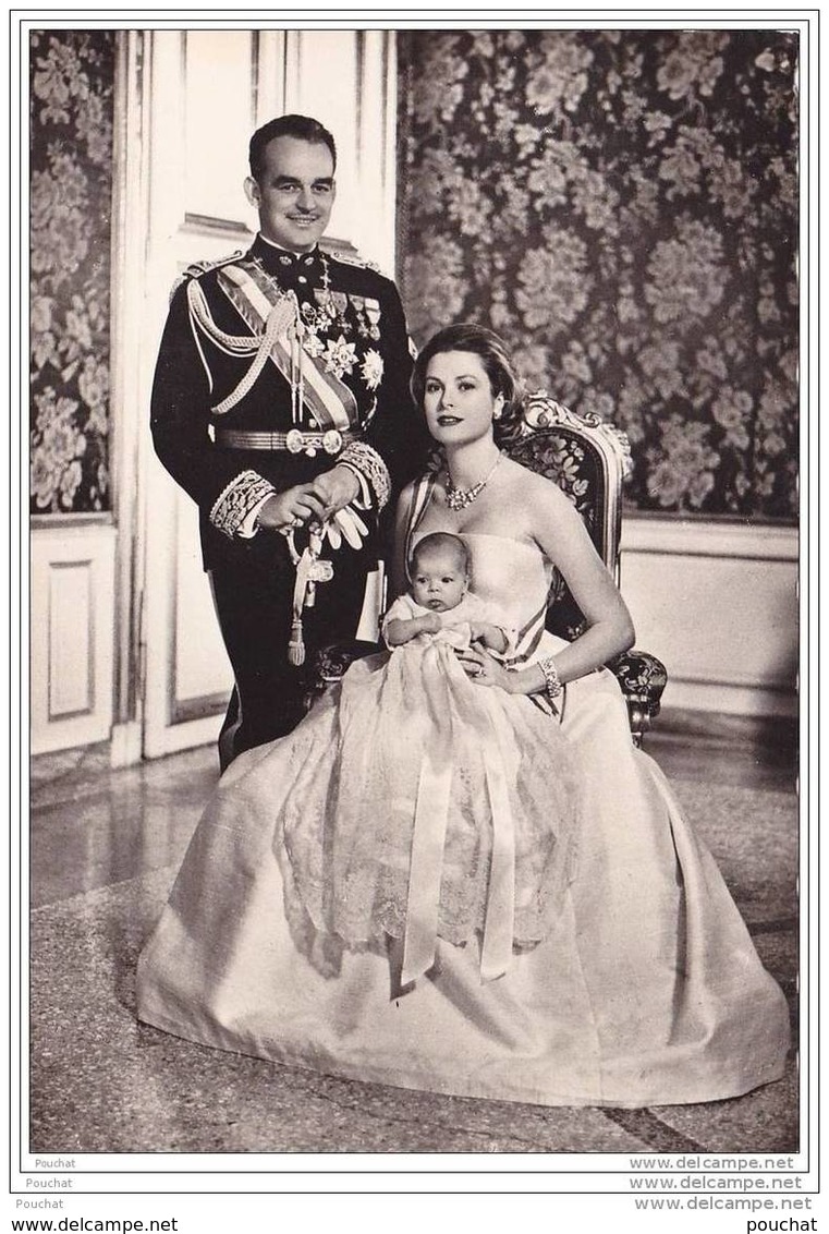 Monaco : AA. SS.  Le Prince Rainier III - La Princesse Grace Et  La  Princesse Caroline - Case Reali