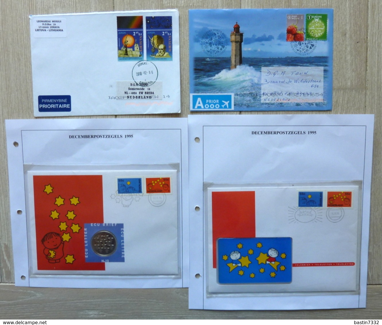 Box With FDC,letters,covers,Maximum Cards,brieven And More.... - Collections (en Albums)