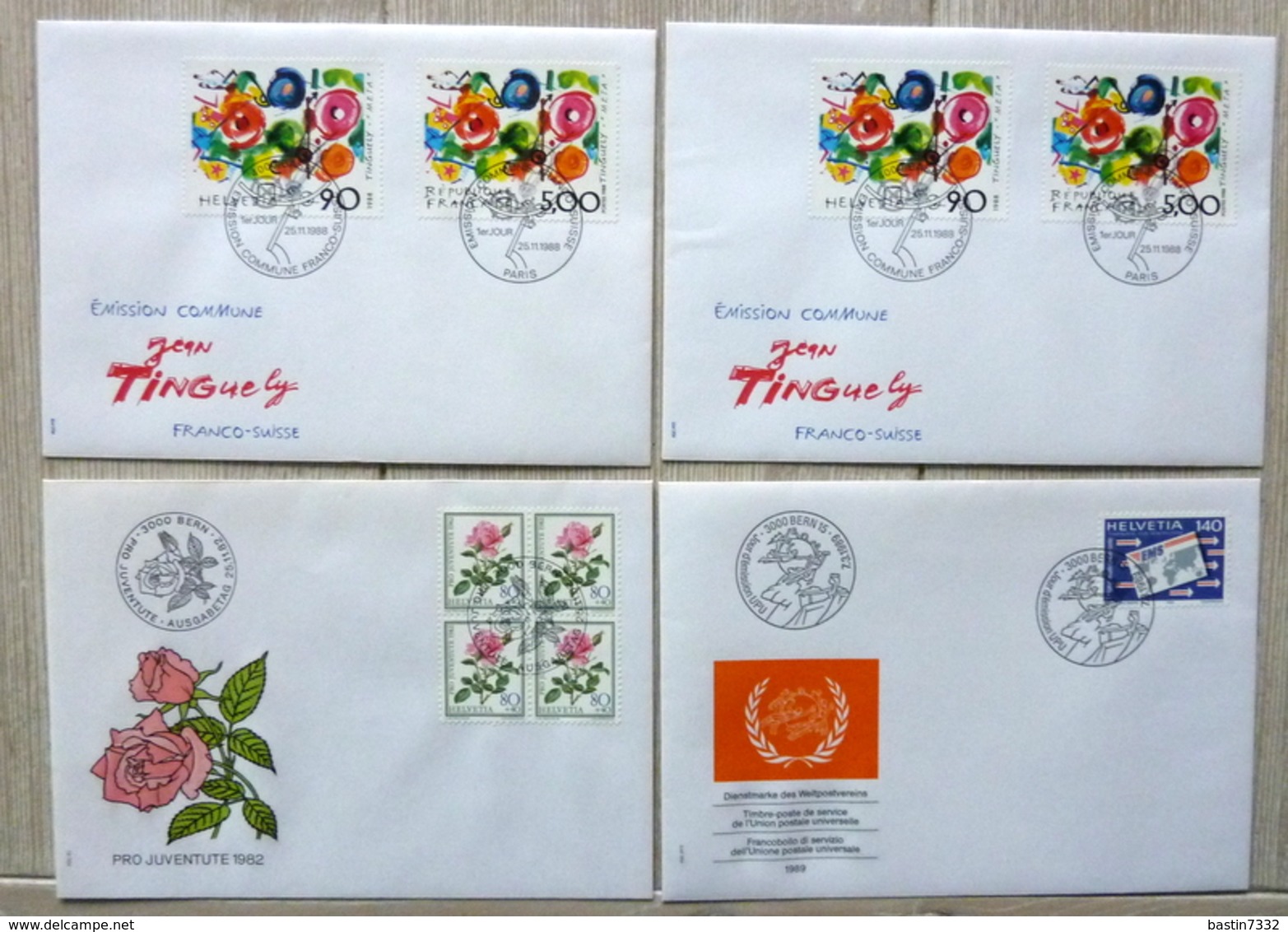 Box with FDC,letters,covers,Maximum cards,brieven and more....