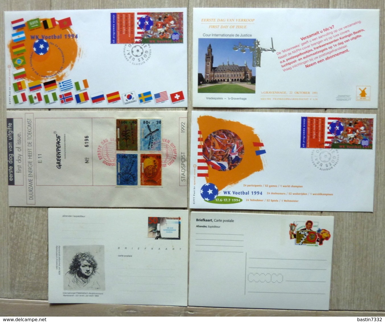 Box with FDC,letters,covers,Maximum cards,brieven and more....