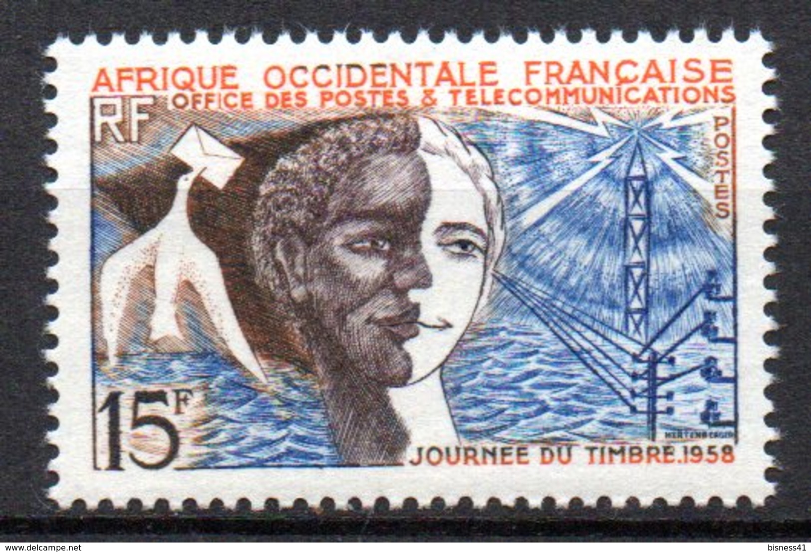 Col 13 /  AOF Afrique Occidentale  N° 66 Neuf  XX MNH  Cote : 2,50 € - Ungebraucht