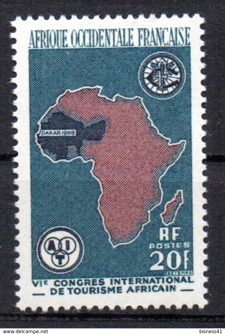 Col 13 /  AOF Afrique Occidentale  N° 64 Neuf  XX MNH  Cote : 2,00 € - Ungebraucht