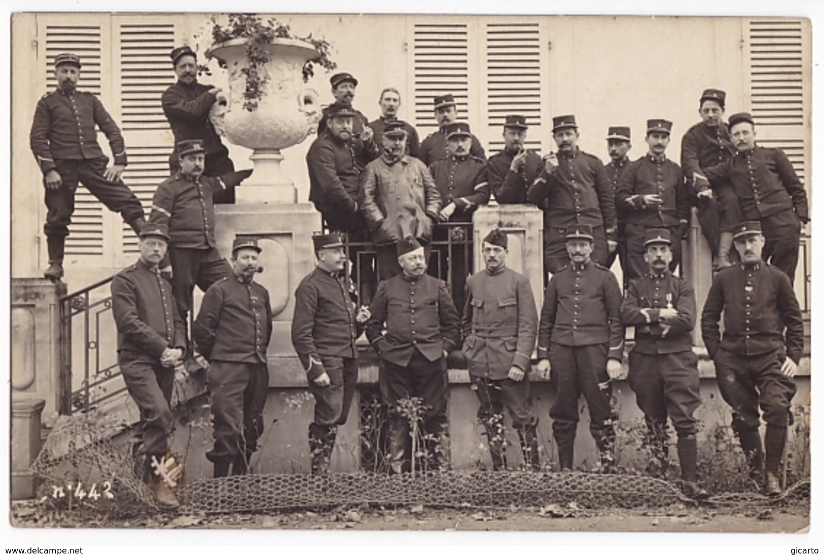 Yerres , Groupe De Militaires , Artilleurs - Yerres