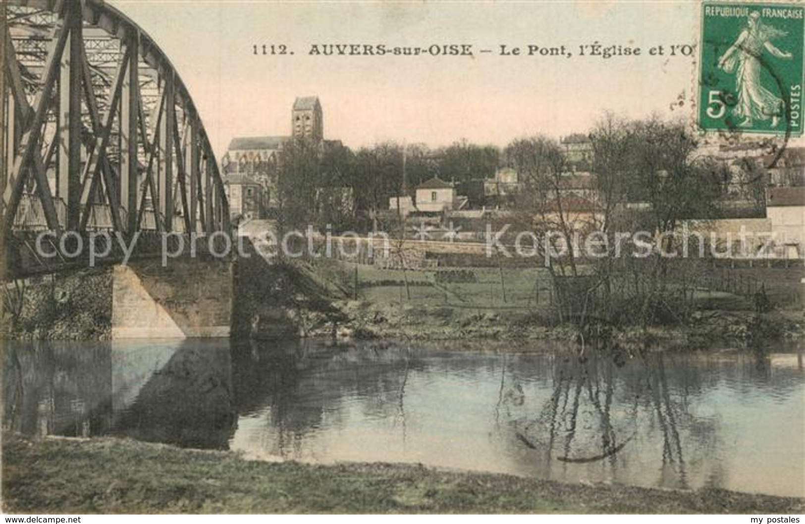 13514613 Auvers-sur-Oise Pont Eglise  Auvers-sur-Oise - Sonstige & Ohne Zuordnung