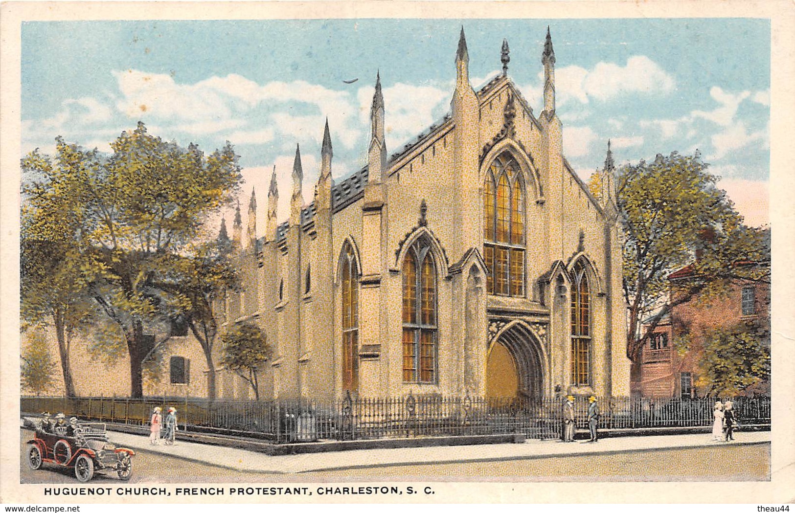 ¤¤  -  ETATS-UNIS  -  CHARLESTON   -  Huguenot Church , French Prostestant  -  ¤¤ - Charleston