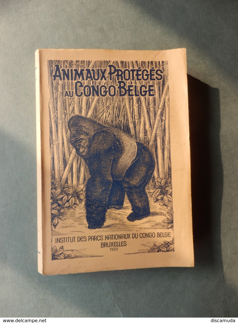 Animaux Protégés Au Congo Belge - Autres & Non Classés