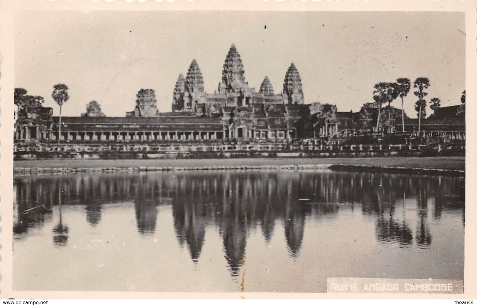 ¤¤  -  CAMBODGE   -  Carte-Photo   -   Ruine Angkor    -  ¤¤ - Cambodge