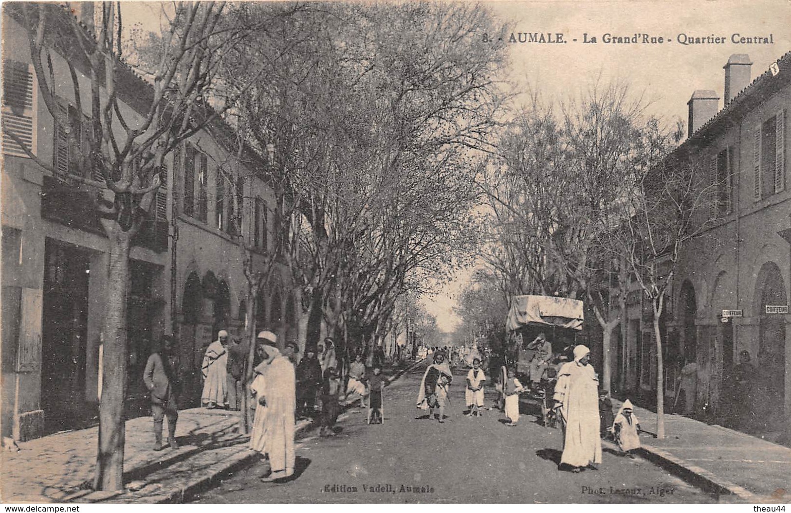 ¤¤  -   ALGERIE   -   AUMALE   -  La Grand'Rue   -  Quartier Central    -  ¤¤ - Autres & Non Classés