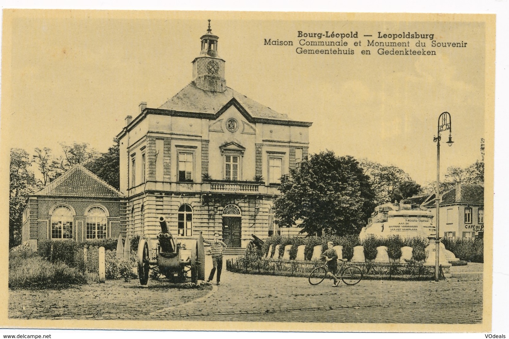 CPA - Belgique - Leopoldsburg - Bourg-Léopold - Maison Communale - Leopoldsburg